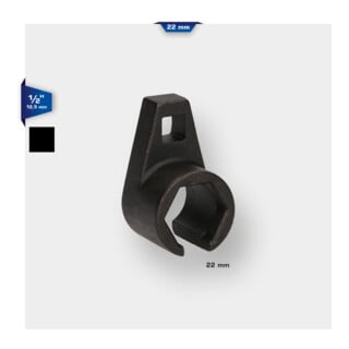 Brilliant Tools 3/8" Douille pour sonde Lambda, extra-plate