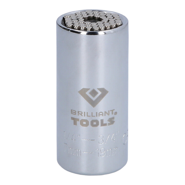 Brilliant Tools 3/8" Multifunktions-Steckschlüsseleinsatz 7 - 19 mm