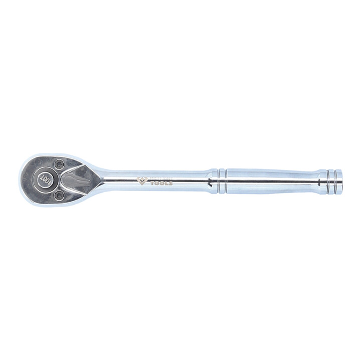 Brilliant Tools 3/8" omschakelbare ratel met metalen greep