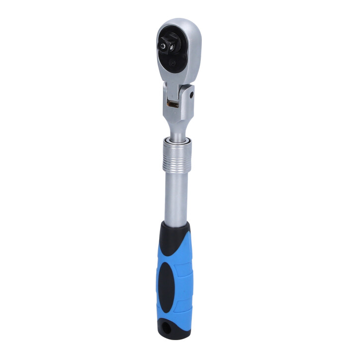 Brilliant Tools 3/8" omschakelbare ratel met telescoop en flexibele kop (250 - 350 mm)