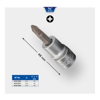 Brilliant Tools bitdop 3/8 inch