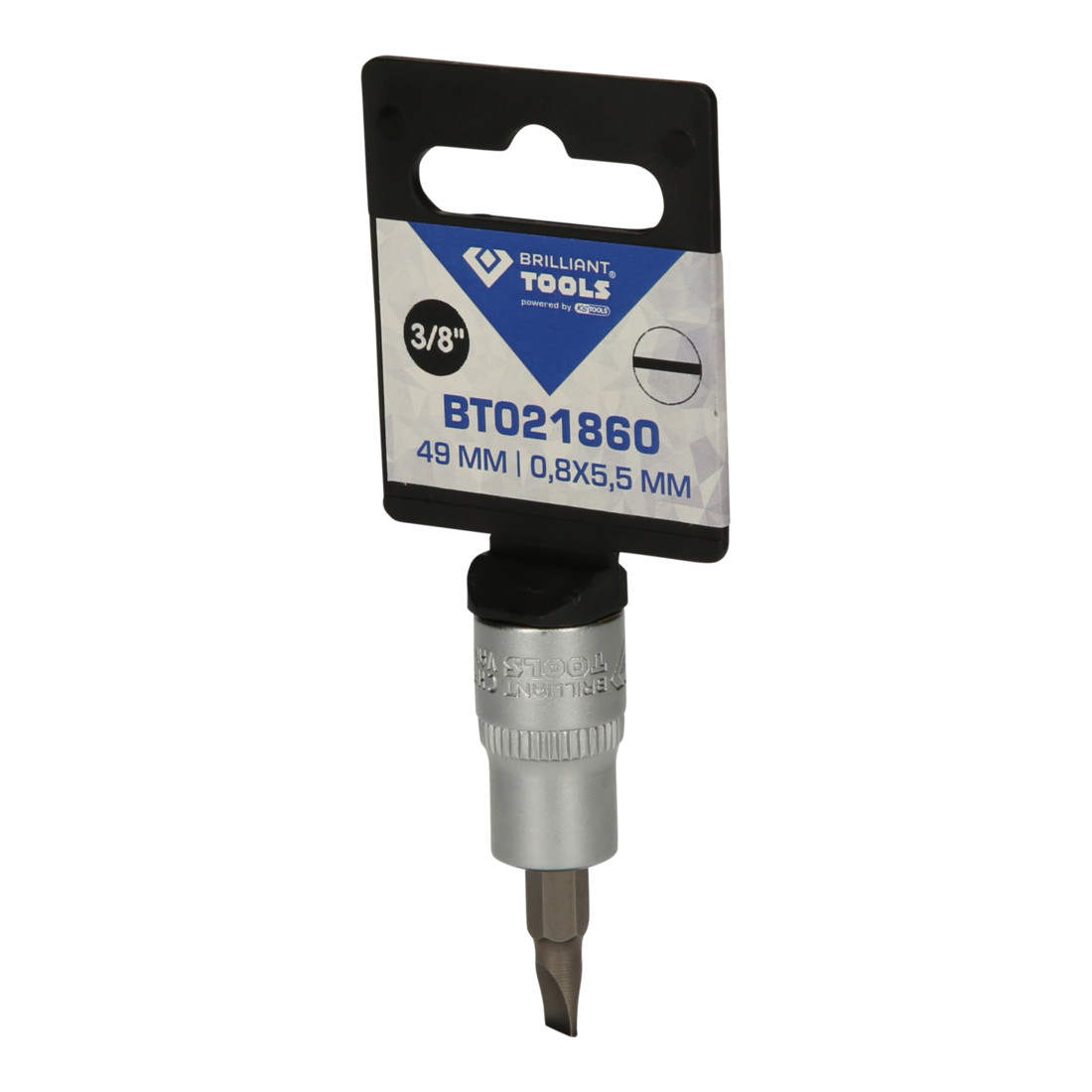Brilliant Tools 3/8 inch sleufbitdop