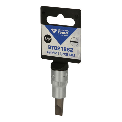 Brilliant Tools 3/8 inch sleufbitdop