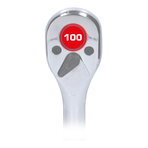 Brilliant Tools 3/8" Umschaltknarre mit Metallgriff
