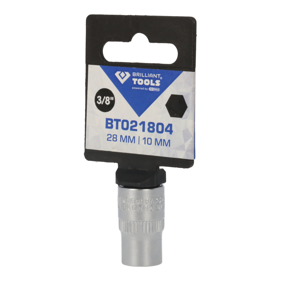 Brilliant Tools 3/8 inch zeskantdop