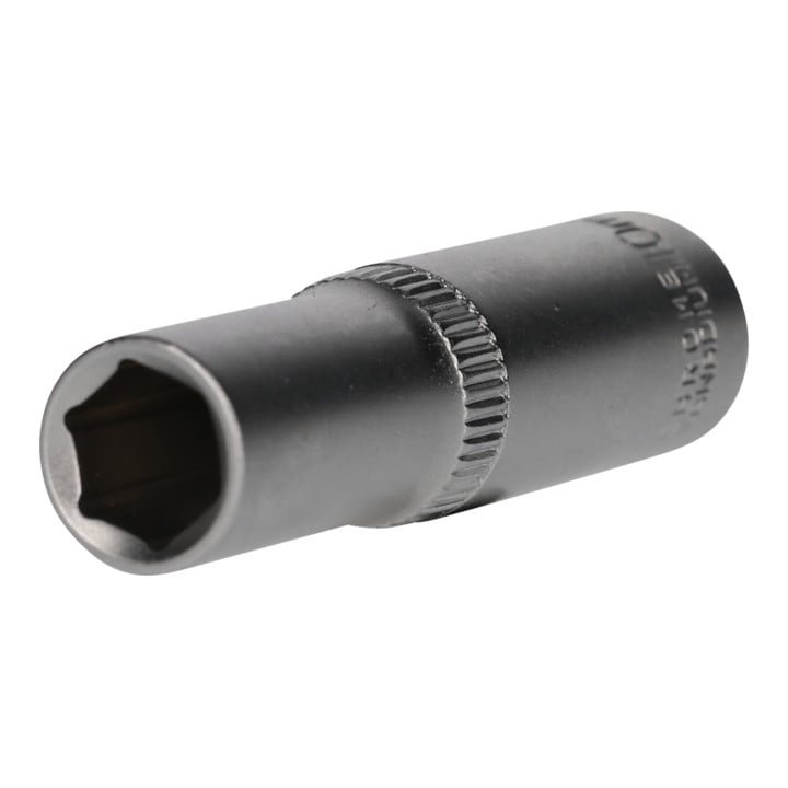 Brilliant Tools 3/8" zeskantdop, lange uitvoering, 10 mm