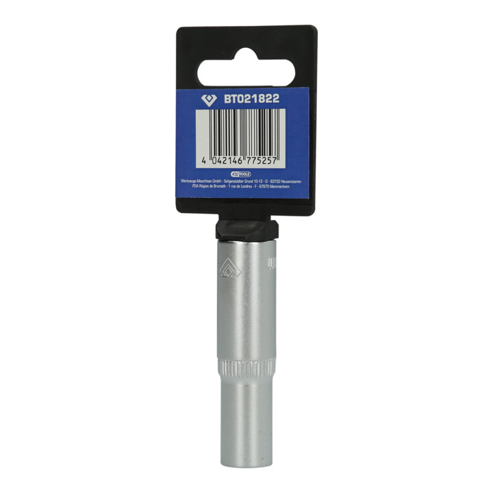 Brilliant Tools 3/8" zeskantdop, lange uitvoering, 10 mm