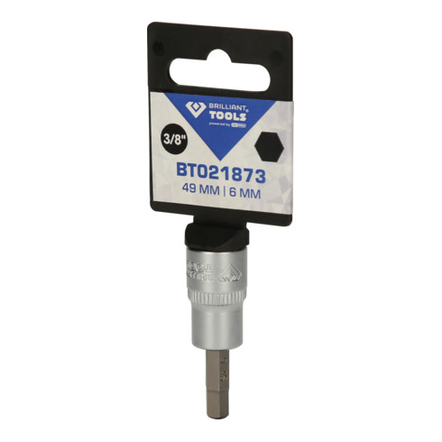Brilliant Tools 3/8 Zoll Innensechskant Bit-Stecknuss