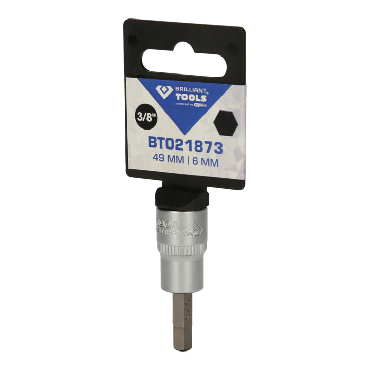 Brilliant Tools 3/8 Zoll Innensechskant Bit-Stecknuss