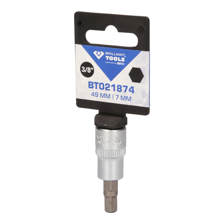Brilliant Tools 3/8 Zoll Innensechskant Bit-Stecknuss
