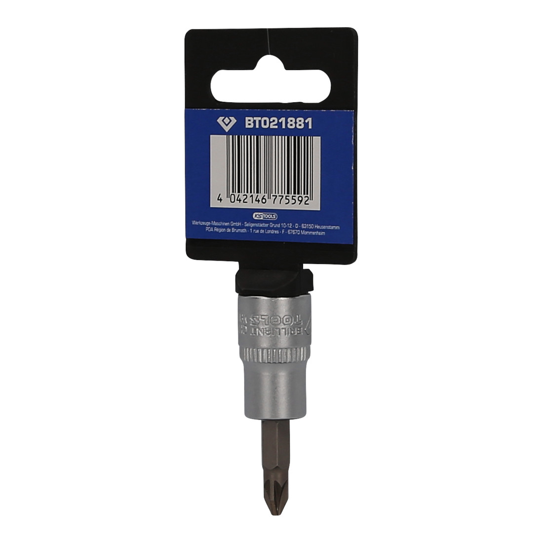 Brilliant Tools 3/8 Zoll Bit-Stecknuss