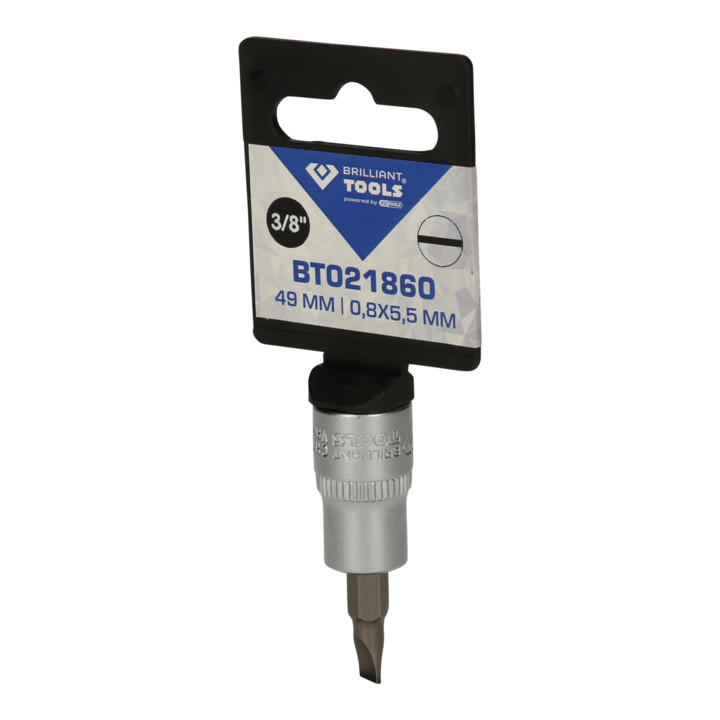 Brilliant Tools 3/8 Zoll Schlitz Bit-Stecknuss
