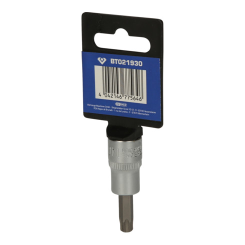 Brilliant Tools 3/8 Zoll TX-Bit-Stecknuss, mit Stirnlochbohrung