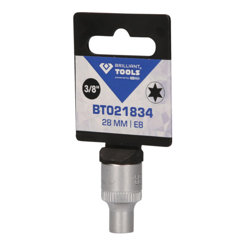 Brilliant Tools 3/8 Zoll Torx-E-Stecknuss, E8