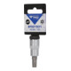 Brilliant Tools 3/8 Zoll TX-Bit-Stecknuss, mit Stirnlochbohrung