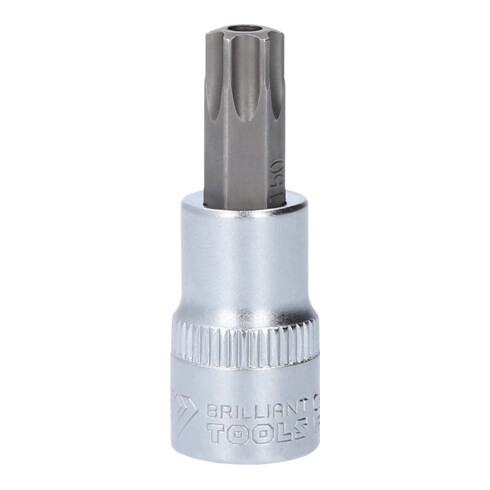 Brilliant Tools 3/8 Zoll TX-Bit-Stecknuss, mit Stirnlochbohrung