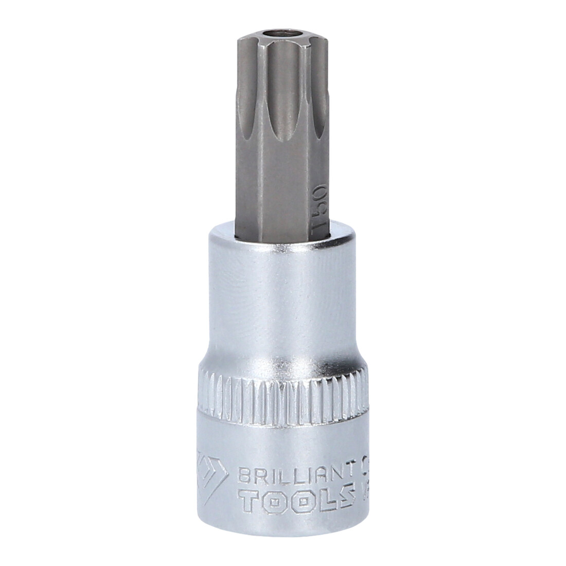 Brilliant Tools 3/8 Zoll TX-Bit-Stecknuss, mit Stirnlochbohrung