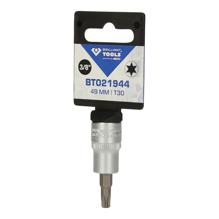 Brilliant Tools 3/8 Zoll TX-Bit-Stecknuss, T30
