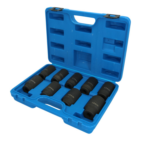 Brilliant Tools Aandrijfasdopsleutelset, 9-dlg