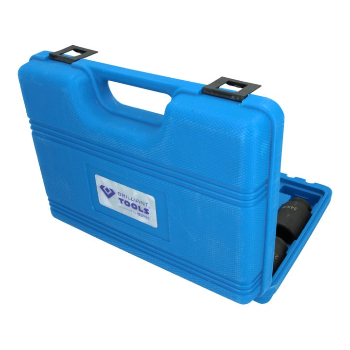 Brilliant Tools Aandrijfasdopsleutelset, 9-dlg