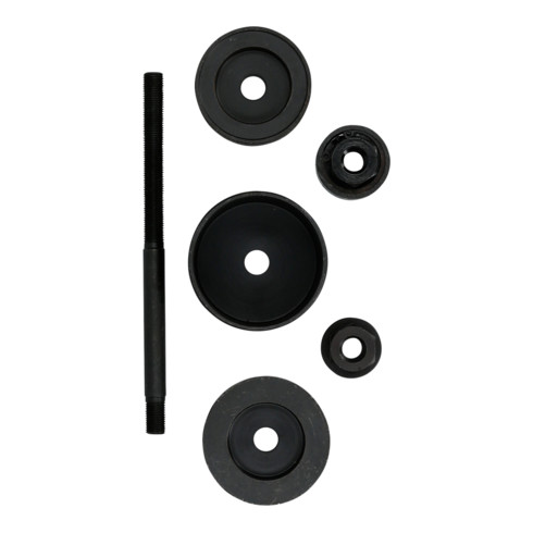 Brilliant Tools Achterasdwarswieldraagarmbussen-gereedschapset, voor Ford, 6-dlg