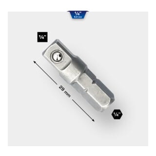 Brilliant Tools Adaptateur 1/4"
