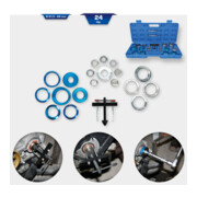 Brilliant Tools Askeerringmontage-/demontageset, 24-dlg