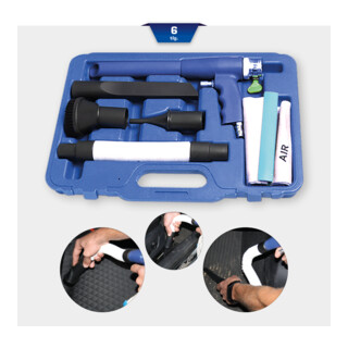 Brilliant Tools Aspirateur à air comprimé, 6 pcs
