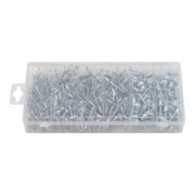 Brilliant Tools Assortiment de rivets aveugles, 400 pcs, 2, 4 - 3, 2 - 4 - 4, 8 mm-5