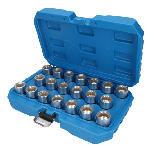 Brilliant Tools Assortiment de systèmes antivols de roue pour Porsche, 20 pcs