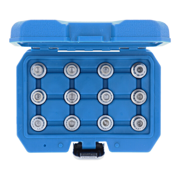 Brilliant Tools Assortiment de systèmes antivols de roue pour VW, 12 pcs