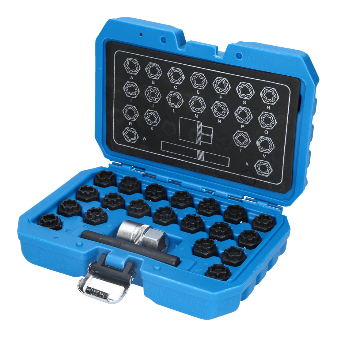 Brilliant Tools Assortimento di bulloni dei cerchi per Audi, 22pz.
