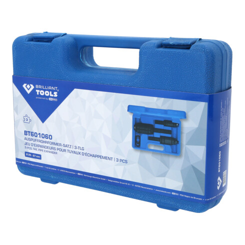 Brilliant Tools Auspuffrohrformer-Satz, 3-tlg