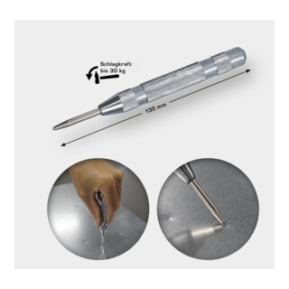 Brilliant Tools Automatische centerpons