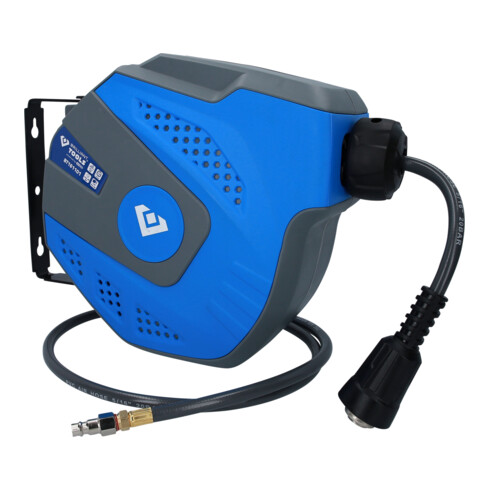 Brilliant Tools Avvolgitubi per aria compressa automatico, Ø 8mmx10 m