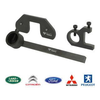 Brilliant Tools balansas-instelgereedschapset voor Land Rover, Citroën, Mitsubishi, Peugeot, Ford 2.2 DOHC dieselmotoren