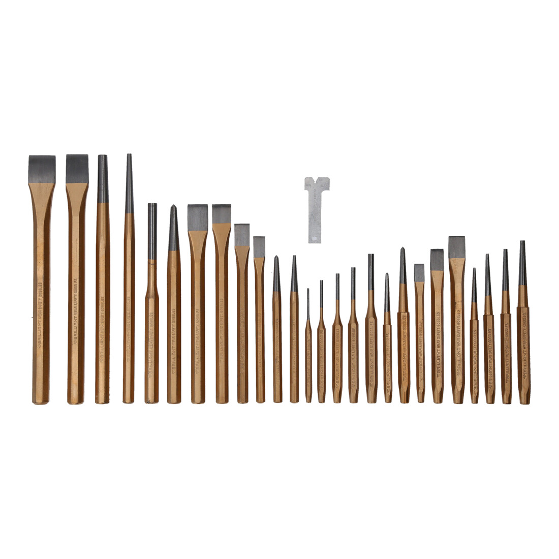 Brilliant Tools Beitel- en drevelset, 28 dlg