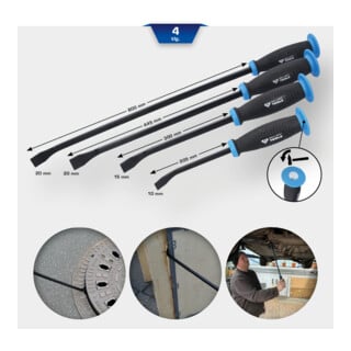 Brilliant Tools Beitelhefboomset, 4-dlg.