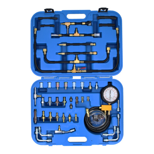 Brilliant Tools Benzineverbrandingsdruk-testerset, 44-dlg