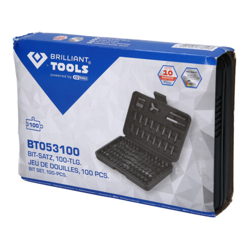 Brilliant Tools Bit-Satz, 100-tlg