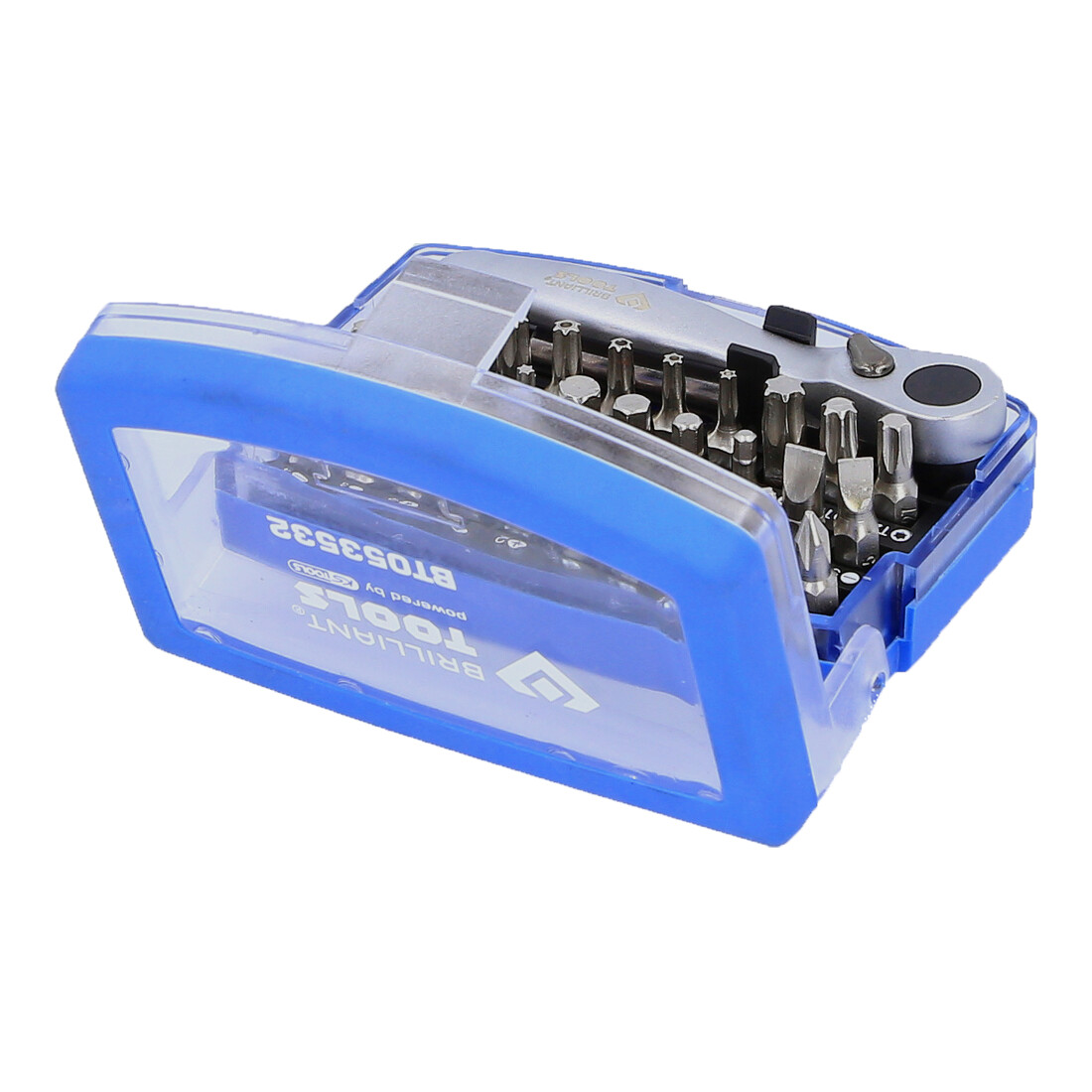 Brilliant Tools Bit-Satz mit Bit-Umschaltratsche, 32-tlg