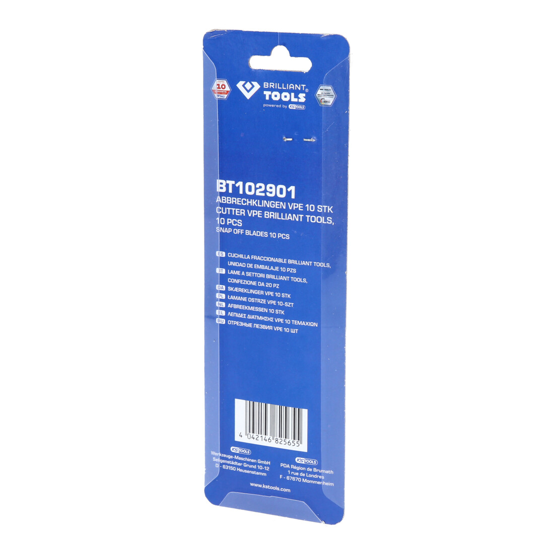 Brilliant Tools Breekmessen Verp. 10 Stuks