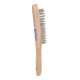 Brilliant Tools Brosse à main en fil inox 3 rangs, 290 mm-5