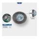 Brilliant Tools Brosse disque, Ø 100 mm, tige 6 mm-1