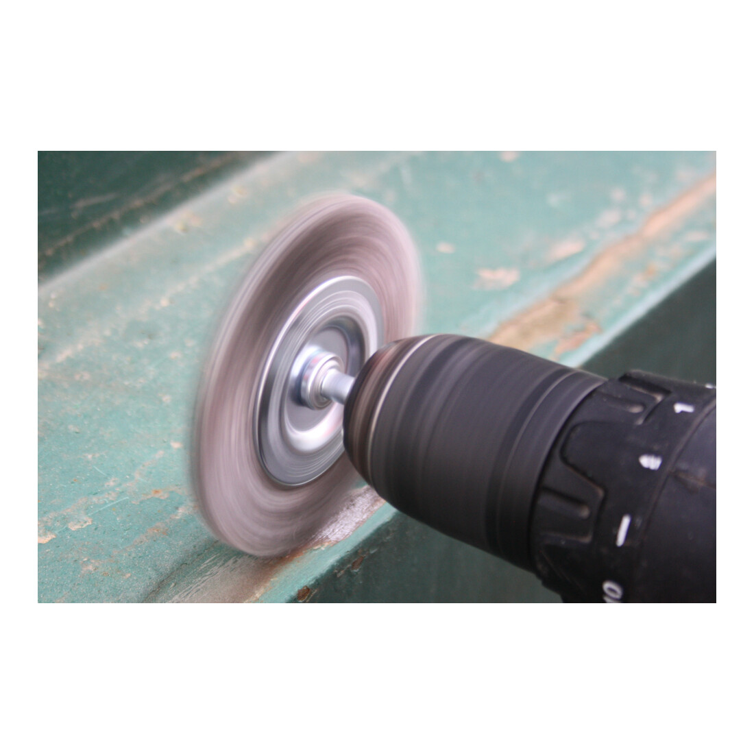 Brilliant Tools Brosse disque, Ø 75 mm avec arbre de 6 mm