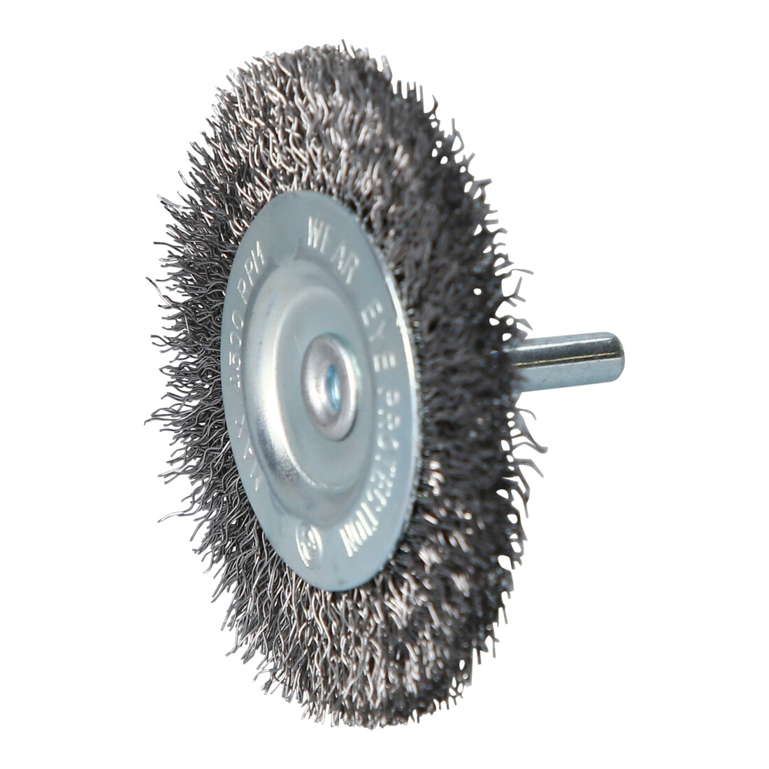 Brilliant Tools Brosse disque, Ø 75 mm avec arbre de 6 mm