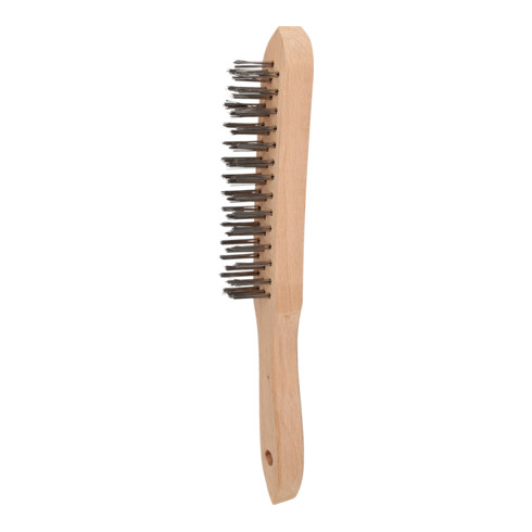 Brilliant Tools Brosse en acier inoxydable à 3 rangées, 290 mm