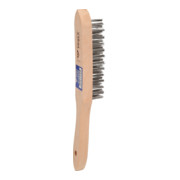 Brilliant Tools Brosse métallique à main en acier 4 rangs, 290 mm-5