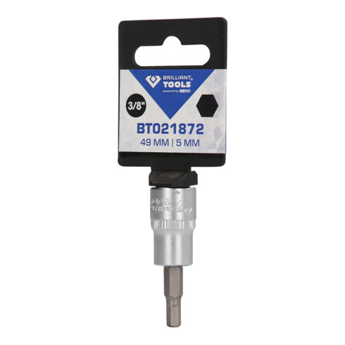 Brilliant Tools Bussola a inserto con esagono incassato 3/8"