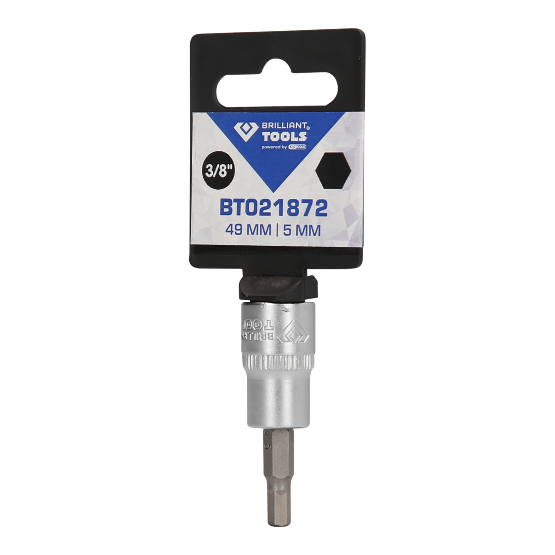 Brilliant Tools Bussola a inserto con esagono incassato 3/8"